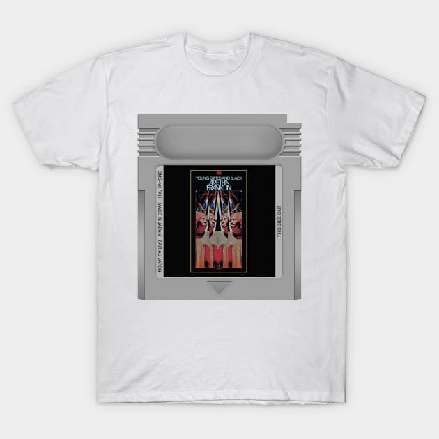 Young, Gifted and Black Game Cartridge T-Shirt by PopCarts